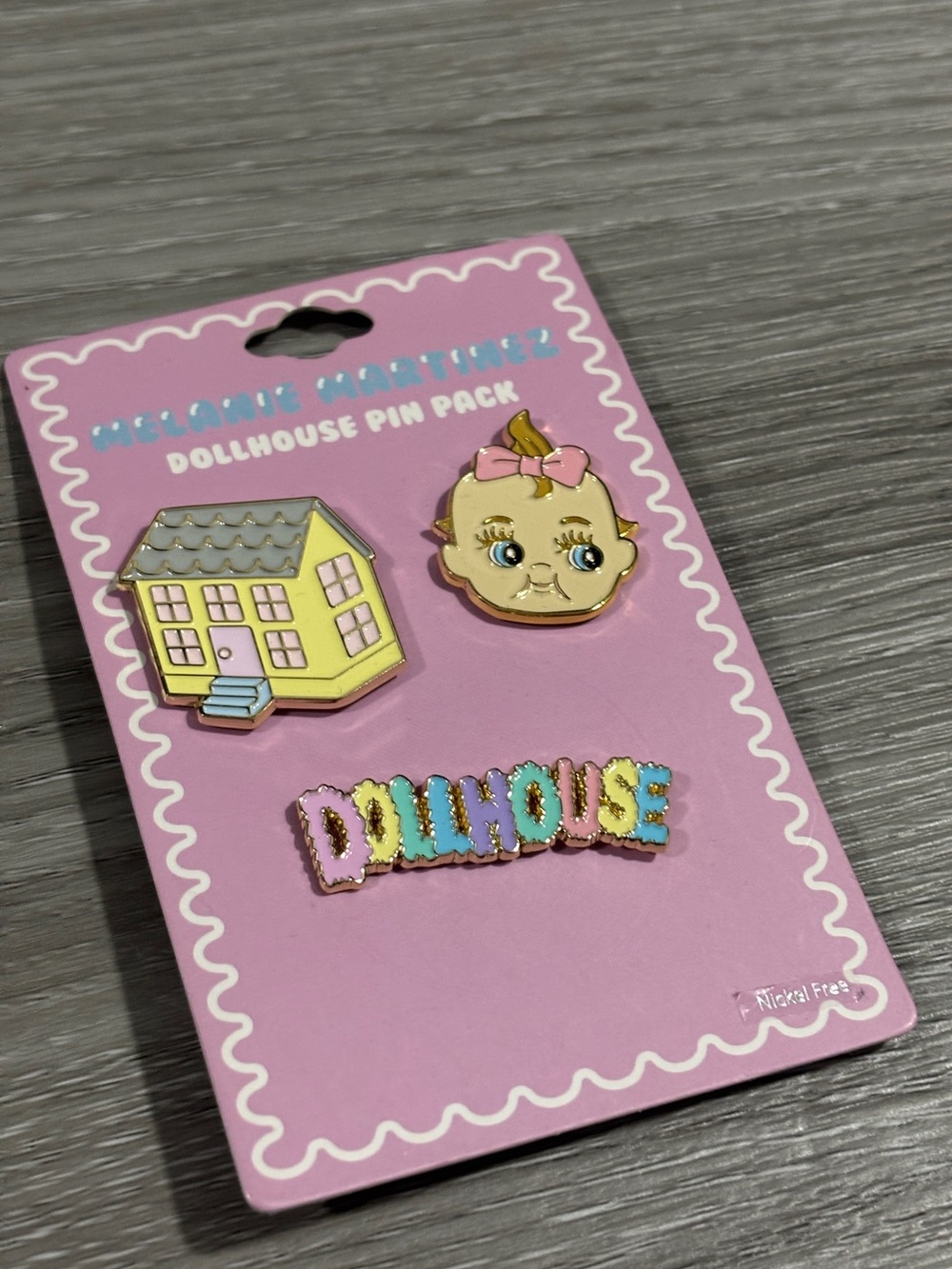 Melanie Martínez Dollhouse Cry Baby Merch Enamel Pin Set - Picture 2 of 3